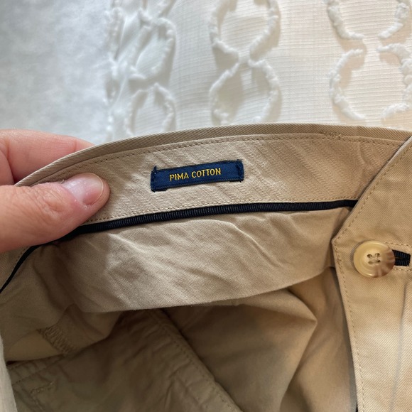 Polo Ralph Lauren Tan Slim Fit 100% Cotton Khakis 34" Pre-owned - Picture 5 of 9